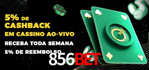 Promoções do cassino ao Vivo 856BET